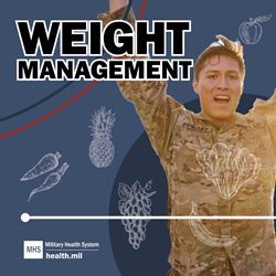 Finding and maintaining your healthy weight enhances your mission capability and performance.
