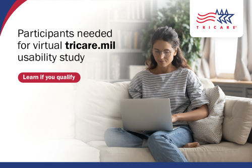 Give your feedback on tricare.mil: Service members and family members needed for next phase of usability study