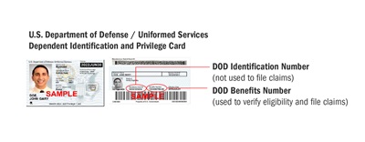 sample dependent ID card
