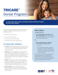 TRICARE Dental Program Brochure