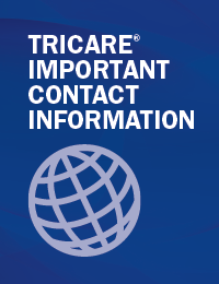 TRICARE Contact Wallet Card
