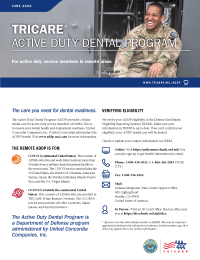 TRICARE ADDP Brochure thumbnail